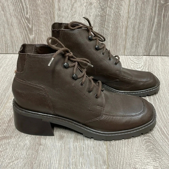 Women's Brown Ankle Boots - Picture 1 of 16